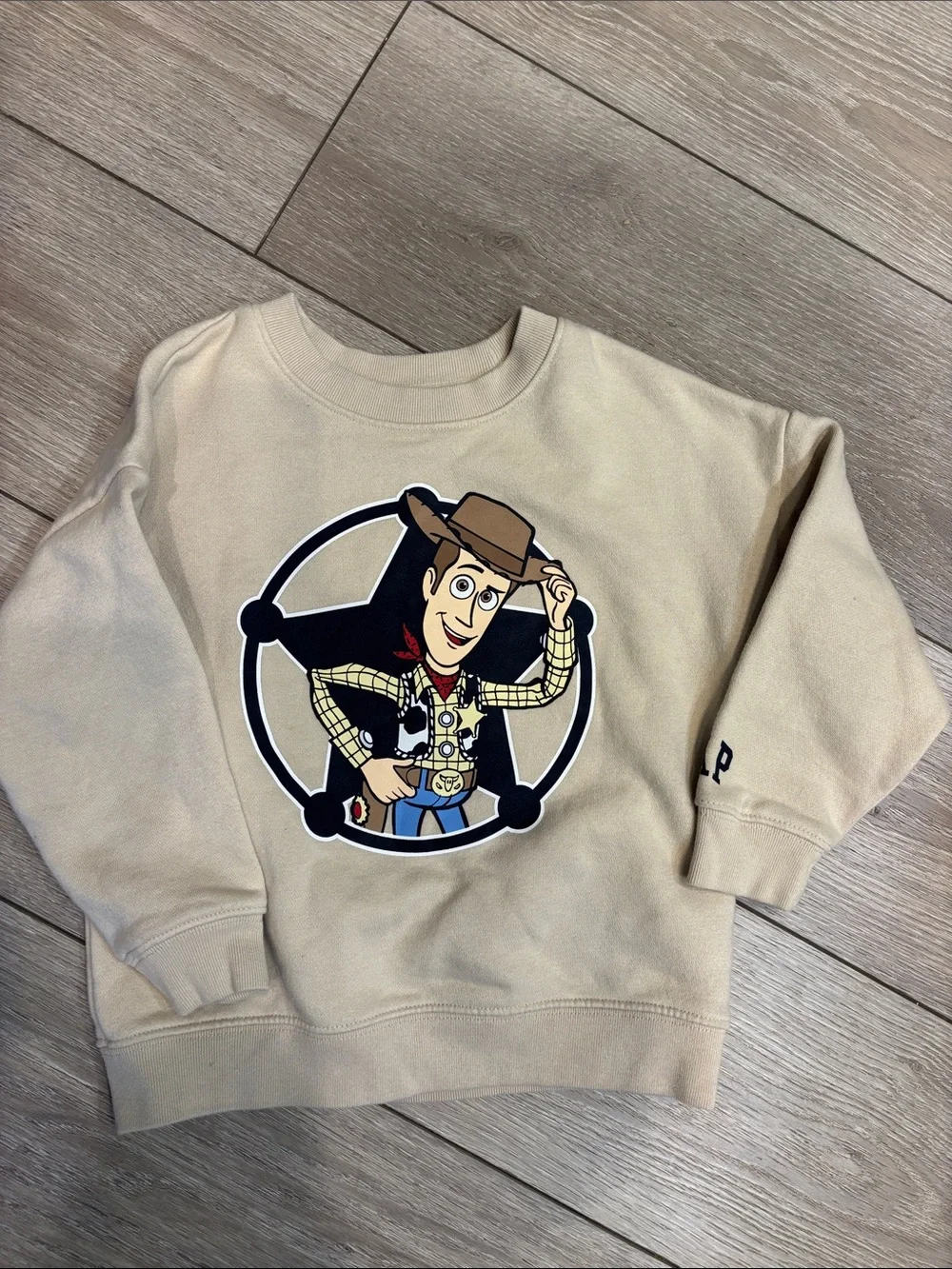 Gap Pixar Woody sweatshirt 4 Years